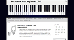 Desktop Screenshot of keyboardclub.org